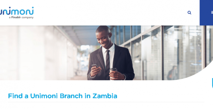 Unimoni Branches In Zambia 2023, Find Office Locations In Lusaka