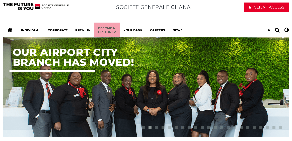 List of Societe Generale Branches In Ghana 2024
