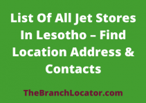 List Of All Jet Stores In Lesotho 2023, Find Location Address & Contacts