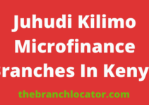 Juhudi Kilimo Microfinance Branches In Kenya, 2023