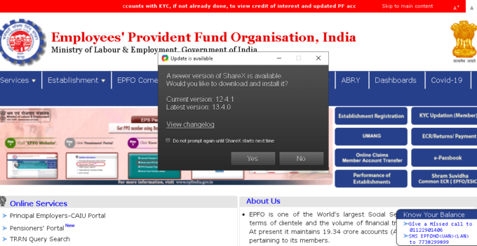 EPFO Offices In India