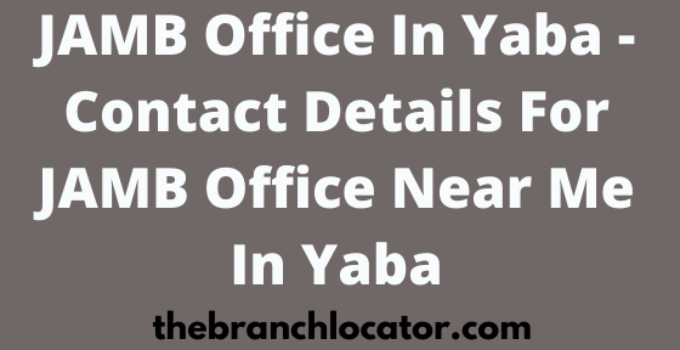 JAMB Office In Yaba