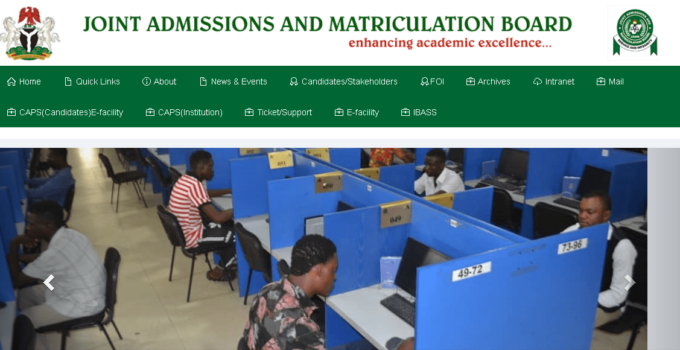 List Of Jamb Offices In Nigeria