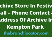 Archive Store In Festival Mall, Phone Contact & Address Of Archive Shop