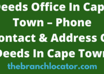 Deeds Office In Cape Town, Phone Contact Number, Address & Hours