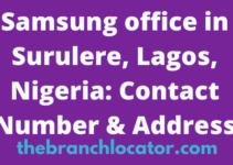 Samsung office in Surulere, Lagos, Nigeria: Contact Number & Address