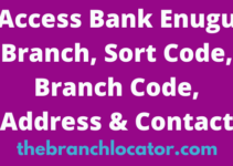 Access Bank Enugu Branch, Sort Code, Branch Code, Address & Contact