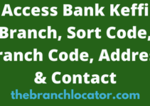 Access Bank Keffi Branch, Sort Code, Branch Code, Address & Contact